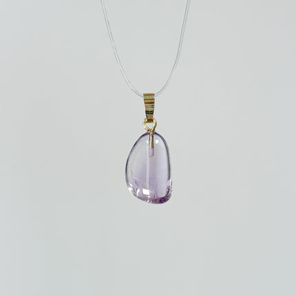 Amethyst Anhänger - vergoldet 925 Silber