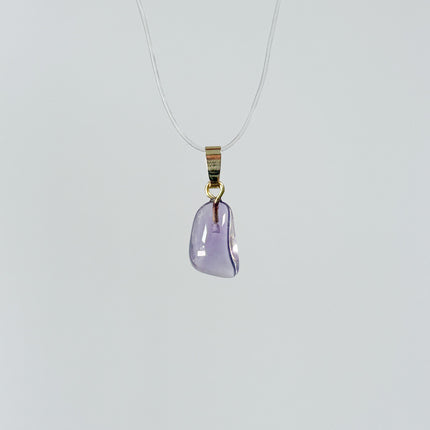 Amethyst Anhänger - vergoldet 925 Silber