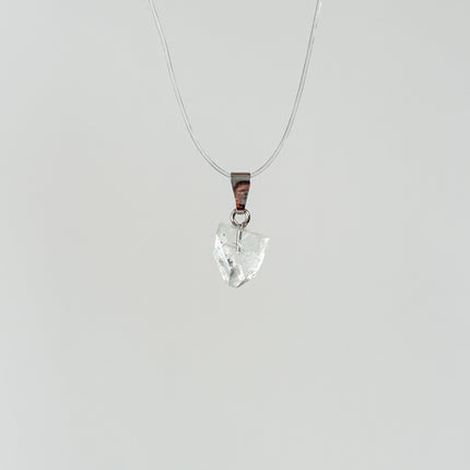 Apophyllit (hell) Anhänger - 925 Silber