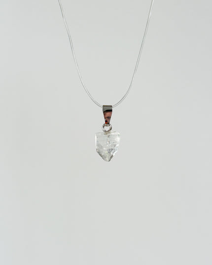 Apophyllit (hell) Anhänger - 925 Silber