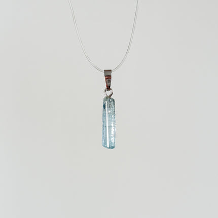 Aquamarin Anhänger (High Quality AAA) - 925 Silber