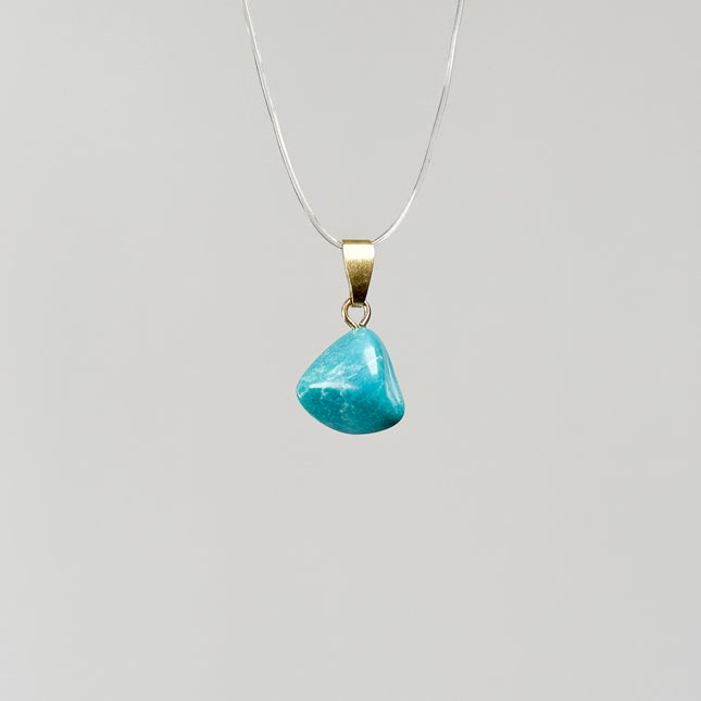 Türkis (glatt) Kettenanhänger