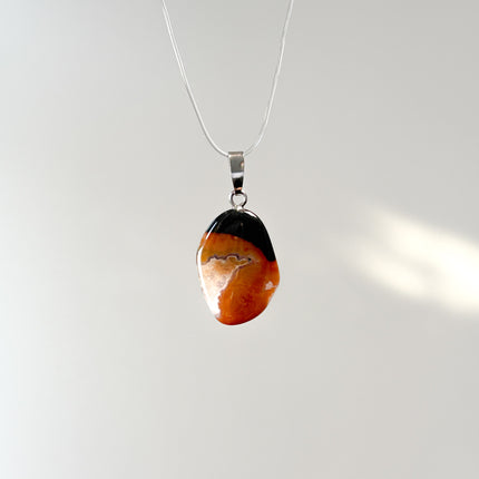 Sardonyx Anhänger - 925 Silber