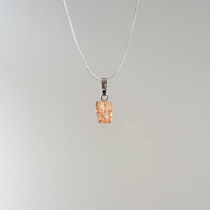 Imperialtopas (Königstopas) Anhänger - 925 Silber