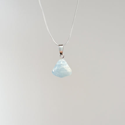 Aquamarin Anhänger - 925 Silber