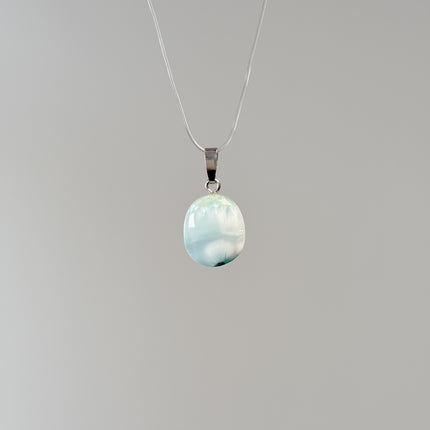 Larimar Anhänger - 925 Silber