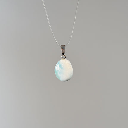 Larimar Anhänger - 925 Silber