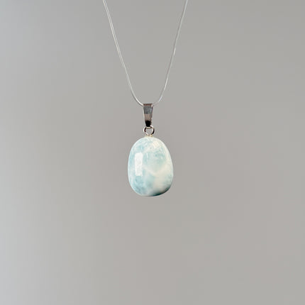 Larimar Anhänger - 925 Silber