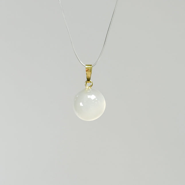 Mondstein (Cabochon) Kettenanhänger