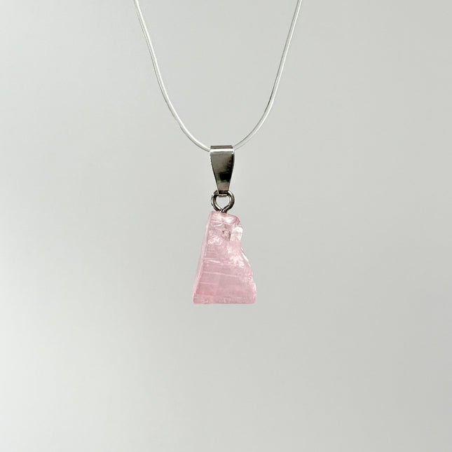 Roter Turmalin Kettenanhänger - Rubellit