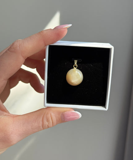 Mondstein (Cabochon) Kettenanhänger