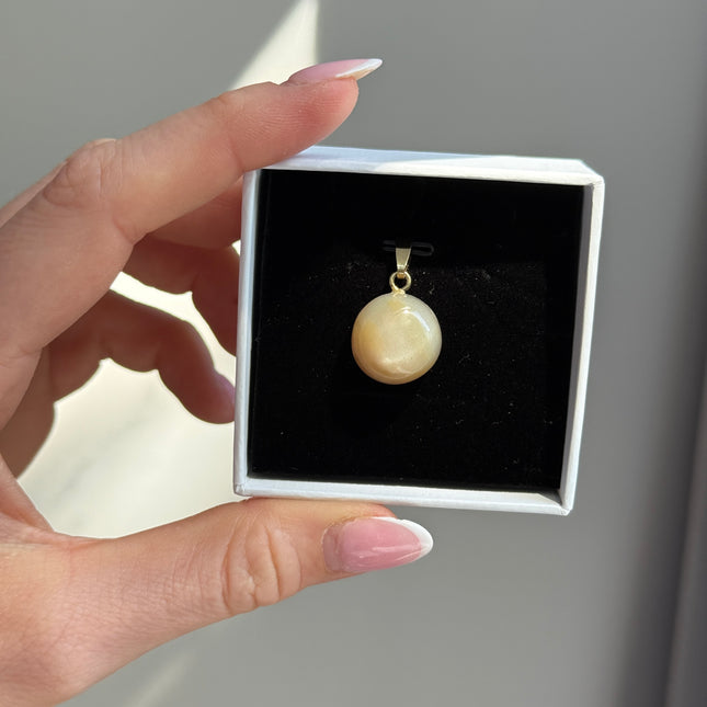 Mondstein (Cabochon) Kettenanhänger