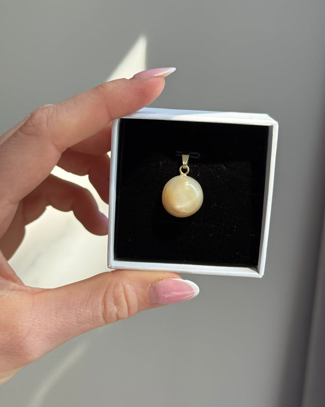 Mondstein (Cabochon) Kettenanhänger