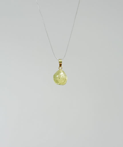Grüner Granat (Grossular) Kettenanhänger
