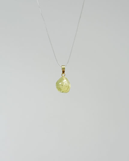 Grüner Granat (Grossular) Kettenanhänger