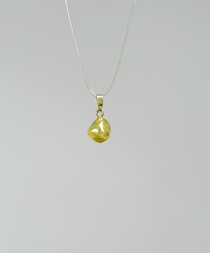 Grüner Granat (Grossular) Kettenanhänger