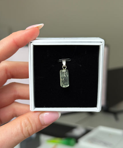 Heliodor Kettenanhänger - 925 Silber