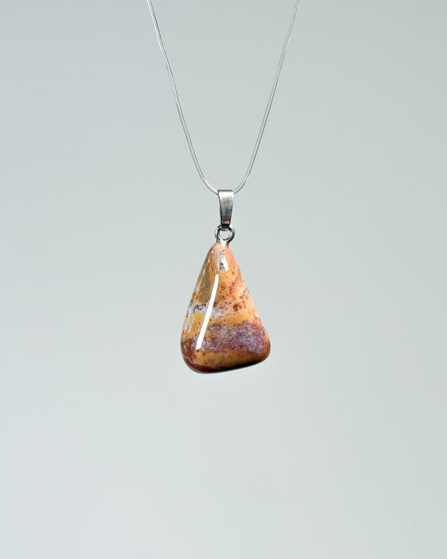 Ozeanachat (Ozeanchalcedon) Anhänger - 925 Silber