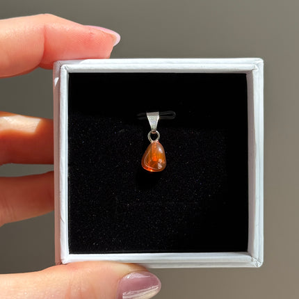 Opal (Feueropal) Kettenanhänger