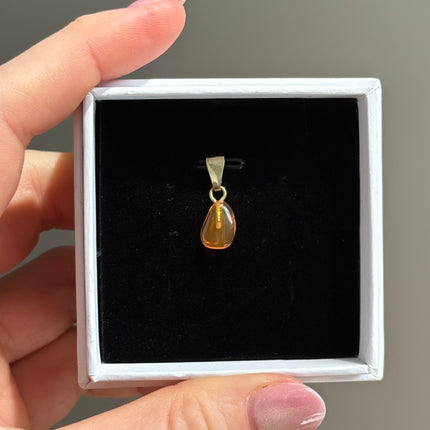Opal (Feueropal) Kettenanhänger