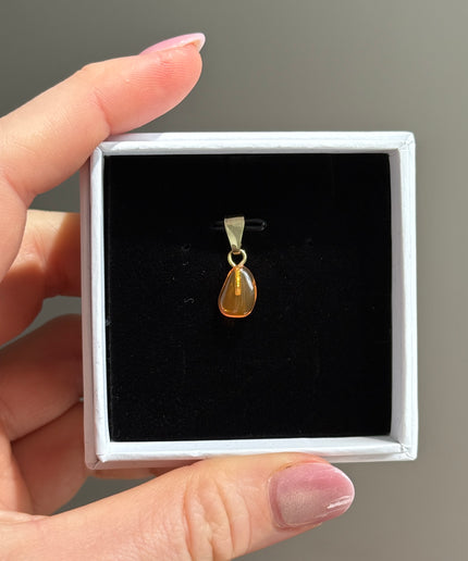 Opal (Feueropal) Kettenanhänger
