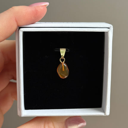 Opal (Feueropal) Kettenanhänger