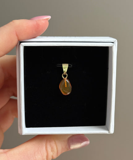 Opal (Feueropal) Kettenanhänger