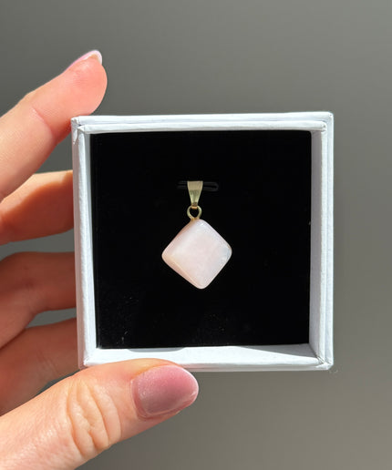 Opal Pink Kettenanhänger
