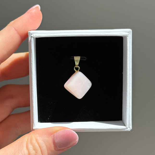 Opal Pink Kettenanhänger
