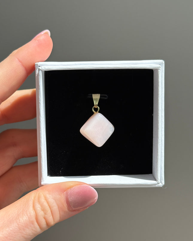 Opal Pink Kettenanhänger