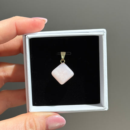 Opal Pink Kettenanhänger