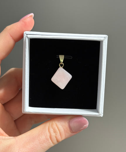 Opal Pink Kettenanhänger
