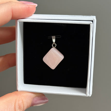 Opal Pink Kettenanhänger