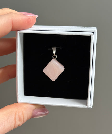 Opal Pink Kettenanhänger