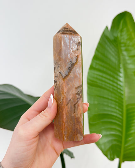 Mondstein Kristallspitze - AA+ Qualität