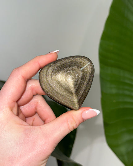 Goldobsidian Herz