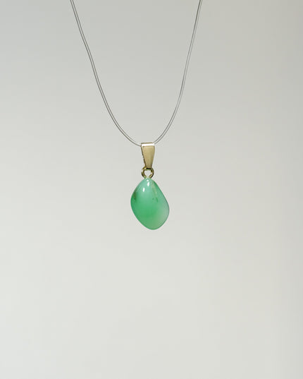 Chrysopras Kettenanhänger