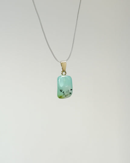 Chrysopras Kettenanhänger