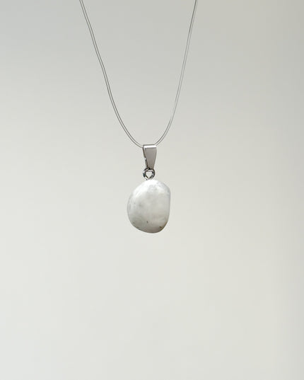 Regenbogen Mondstein Kettenanhänger