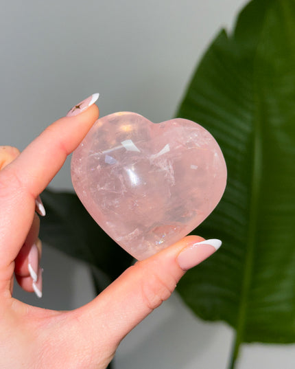 Rosenquarz Herz