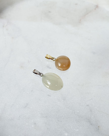 Mondstein (Cabochon) Kettenanhänger