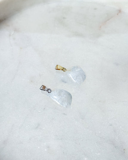 Regenbogen Mondstein Kettenanhänger