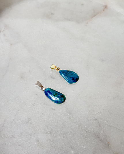 Chrysokoll Kettenanhänger