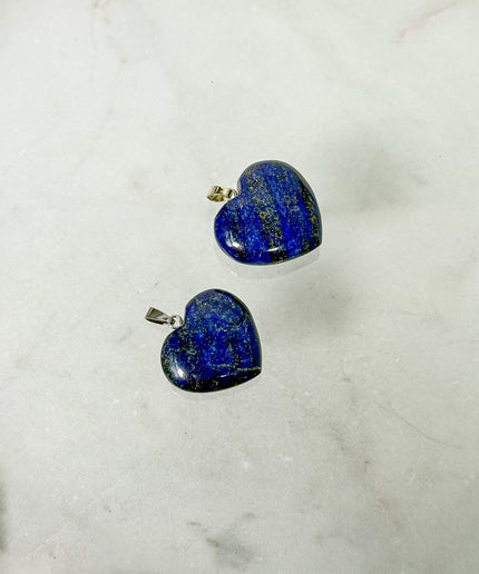 Lapislazuli Herz Kettenanhänger