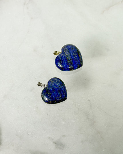 Lapislazuli Herz - Kettenanhänger