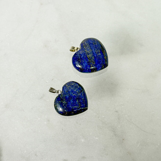 Lapislazuli Herz - Kettenanhänger