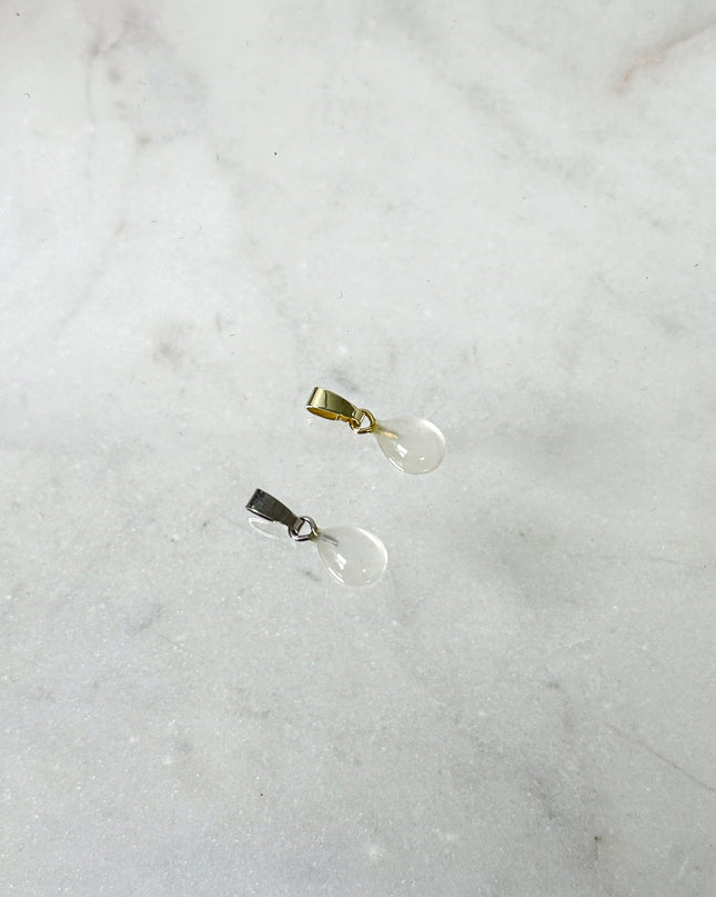 Mondstein mini Cabochon - Kettenanhänger