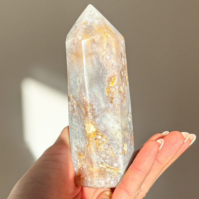 Krischblütenachat - Türme