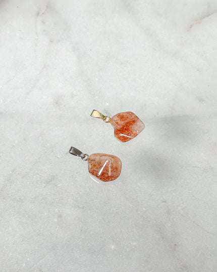 Sonnenstein (roh) Kettenanhänger