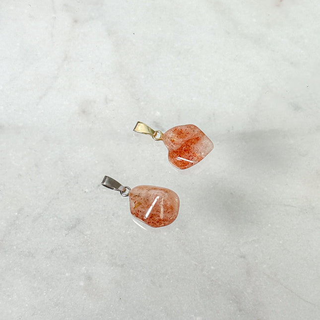 Sonnenstein (roh) Kettenanhänger